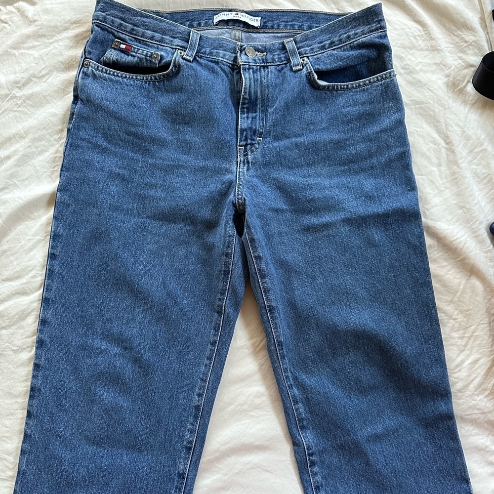 Tommy Hilfiger women’s Relaxed Blue Jeans